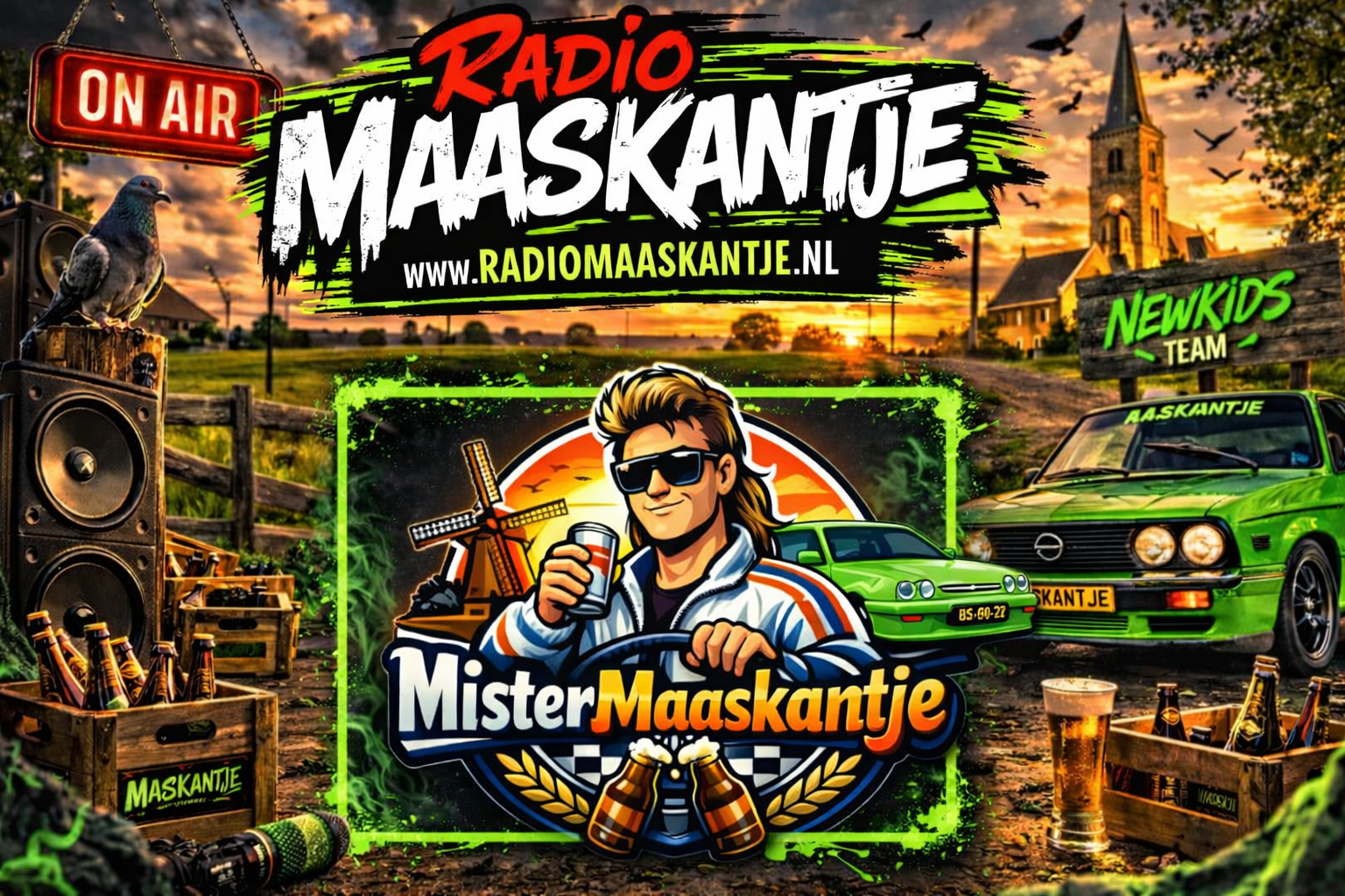 Mistermaaskantje nonstopmuziek